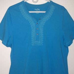 Coral Bay Blue Short Sleeve Tee